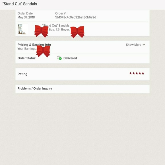 "Stand Out" White Hologram Knee High Sandals - Picture 4 of 4